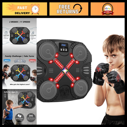 Interactive music boxing - interactive,