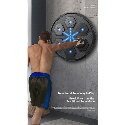 Music boxing machine with led - boxing,